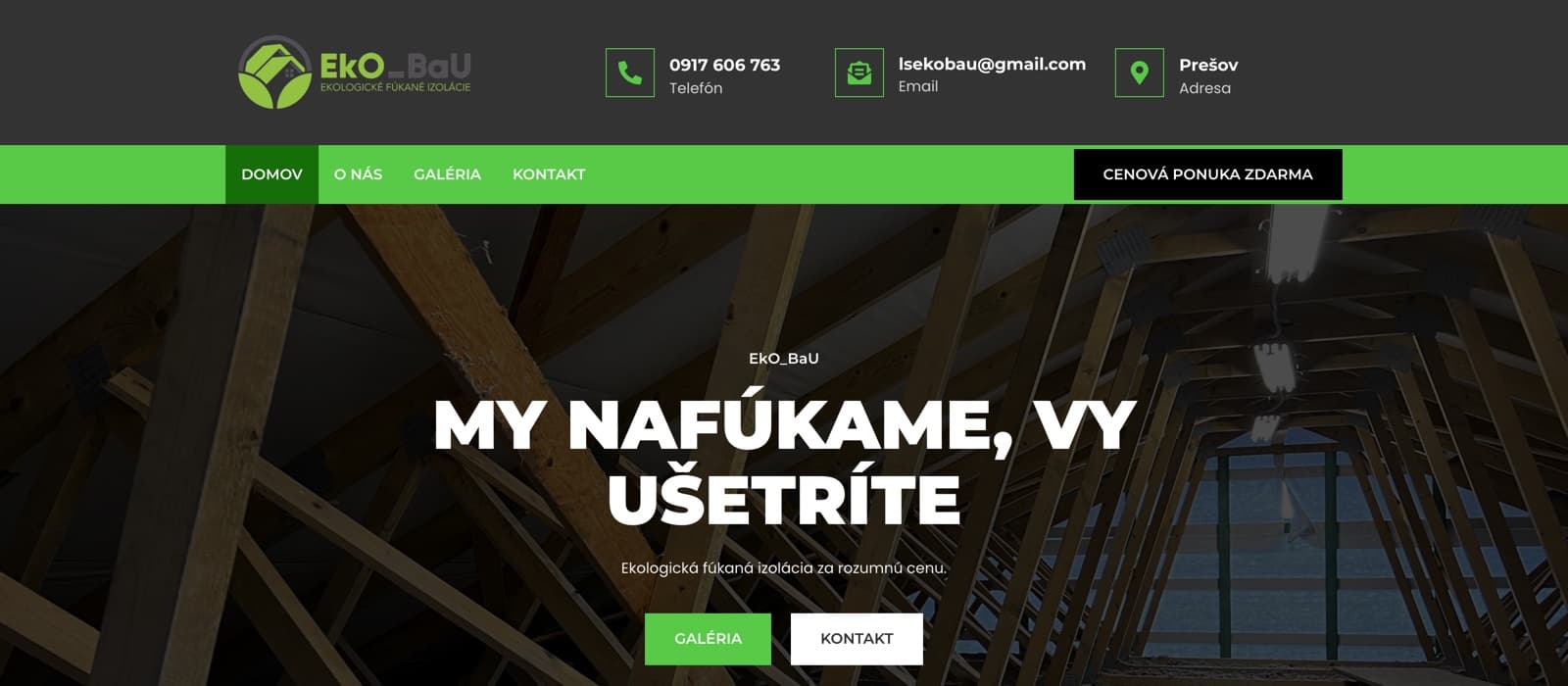 Eko-Bau - Od nuly k trojnásobku dopytov za rovnaký reklamný rozpočet
