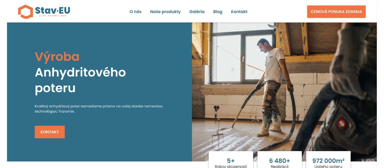 Stav-EU - Výkonnostný marketing & AI pre výrobcu liatych poterov